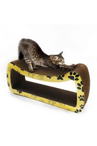 Artikel Ondüle Karton Oturaklı 27 cm Kedi Tırmalama Rampası