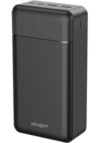İdragon Kp-35 30000 mAh Micro Type C - USB Powerbank Siyah