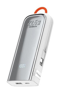 Mcdodo Mc-1160 10000 mAh Hızlı Şarj Type C - USB Powerbank Beyaz