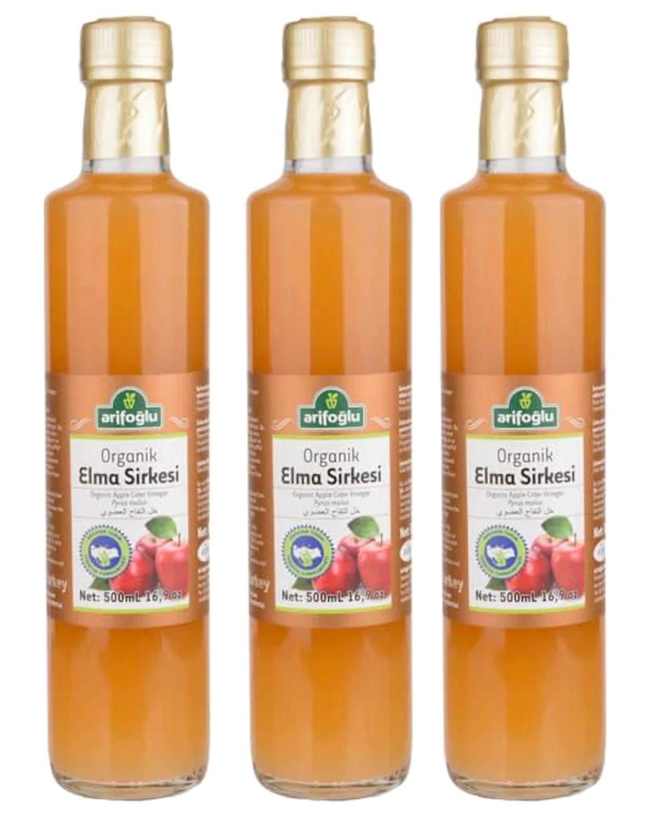 Arifoğlu Organik Elma Sirke 3x500 ml
