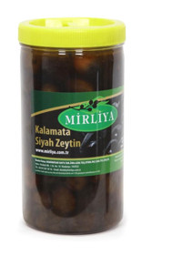 Mirliya Siyah Zeytin Pet Kavanoz 1 kg