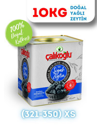 Çalıkoğlu Gemlik Siyah Zeytin Teneke 10 kg