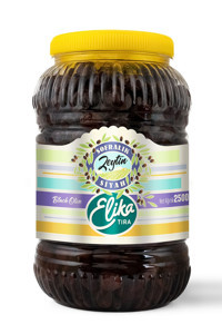 Elika Tuzlu Siyah Zeytin Pet 2.5 kg