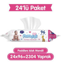 Paddlers 96 Yaprak 24'lü Islak Mendil