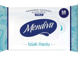 Mendiva 56 Yaprak 5'li Islak Mendil