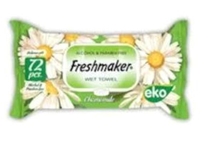 Freshmaker Papatya Kokulu 72 Yaprak 12'li Islak Mendil