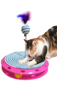 Tıneke Oyuncaklı Kedi Tırmalama Oyuncağı