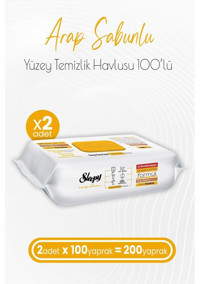 Sleepy Easy Clean Arap Sabunlu 100 Yaprak 2'li Islak Mendil