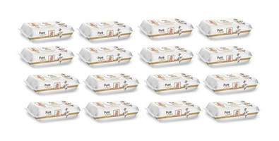 Pure Baby Wipes Organik 90 Yaprak 16'lı Islak Mendil