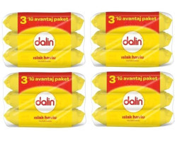 Dalin 3 x 56 Yaprak 4 Paket 672 Yaprak Islak Mendil