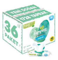 Prima Pampers Harmonie Aqua Pure 48 Yaprak 36'lı Islak Mendil