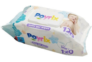 Poyrix Ultra Soft 120 Yaprak Islak Mendil