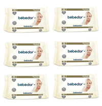Bebedor 56 Yaprak 6'lı Islak Mendil