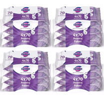 Confort 70 Yaprak 4'lü Islak Mendil