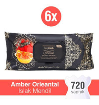 Deep Fresh Oriental 120 Yaprak 6'lı Islak Mendil