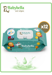 Babybella Fresh 120 Yaprak 12'li Islak Mendil