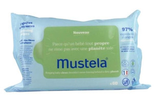 Mustela Avocado 60 Yaprak Islak Mendil