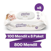 Gi?ggles Baby Wipes 100 Yaprak 8'li Islak Mendil