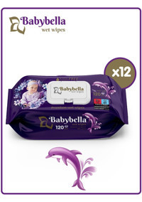 Babybella Labella 120 Yaprak 12'li Islak Mendil