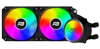 Powerboost Noble 240 4 Pin 2 Fanlı Fan Soğutmalı RGB Masaüstü İşlemci Soğutucu
