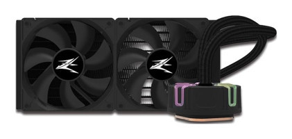 Zalman Reserator5-Z24 4 Pin 2 Fanlı Sıvı Soğutmalı RGB Masaüstü İşlemci Soğutucu Siyah