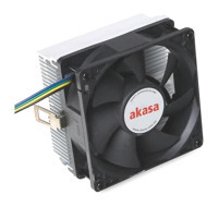 Akasa AK-CC1107EP01 4 Pin 1 Fanlı Fan Soğutmalı Masaüstü İşlemci Soğutucu