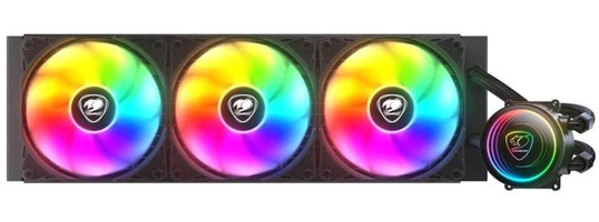 Cougar Poseidon Elite 360 4 Pin 3 Fanlı Sıvı Soğutmalı RGB Masaüstü İşlemci Soğutucu