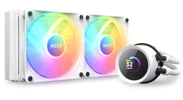 NZXT Kraken 240 Rl-Kr240-W1 Sessiz 4 Pin 2 Fanlı Sıvı Soğutmalı RGB Masaüstü İşlemci Soğutucu