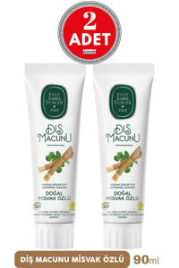 Eyüp Sabri Tuncer Misvaklı Organik Florürsüz Diş Macunu 2x90 ml