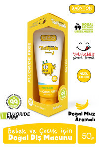 Babyton Muzlu Organik Diş Macunu 50 gr