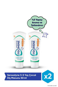Sensodyne Promine Naneli Florürlü Çocuk Diş Macunu 2x50 ml