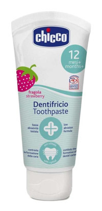 Chicco Çilekli Organik Florürsüz Diş Macunu 50 ml