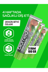 Biomed Bitki Özlü Organik Florürsüz Diş Macunu 3x100 ml