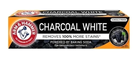 Arm & Hammer Charcoal White Kömürlü Organik Florürlü Diş Macunu 75 ml