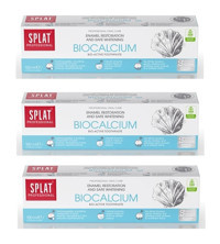 Splat Biocalcium Organik Florürsüz Diş Macunu 3x100 ml