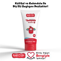 Babyton Çilekli Organik Diş Macunu 50 gr