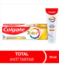 Colgate Total Anti Tartar Florürlü Diş Macunu 75 ml