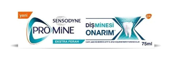 Sensodyne Promine Onarım Ferah Naneli Florürlü Diş Macunu 4x75 ml