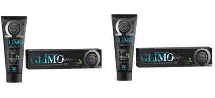 Glimo Omega Kömürlü Organik Florürsüz Diş Macunu 2x20 ml
