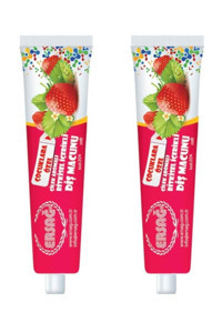 Ersağ Çilekli Diş Macunu 2x80 ml