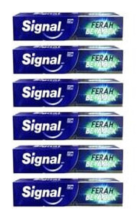 Signal Ferah Beyazlık Naneli Florürlü Diş Macunu 6x50 ml
