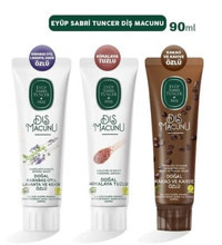 Eyüp Sabri Tuncer Kakaolu Cevizli Himalaya Tuzlu Organik Florürsüz Diş Macunu 3x90 ml