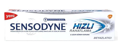 Sensodyne Hızlı Rahatlama Naneli Florürlü Diş Macunu 6x75 ml