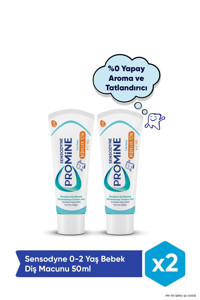 Sensodyne Promine Naneli Florürlü Bebek Diş Macunu 2x50 ml