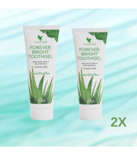 Forever Aloe Veralı Organik Florürsüz Diş Macunu 2x130 ml