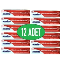 Sanino Aile Paketi Naneli Florürlü Diş Macunu 12x75 ml