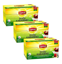 Lipton Doğu Karadeniz Siyah Demlik Poşet Çay 3x100 Adet