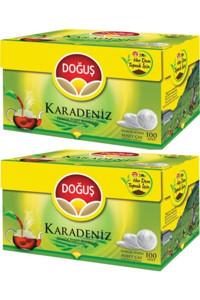 Doğuş Karadeniz Siyah Demlik Poşet Çay 2x100 Adet