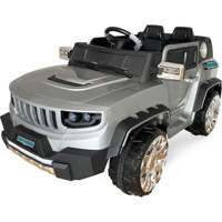 Baby&Toys Samy Discovery 12 V Üstü Açık Tek Kişilik Akülü Jip Gri