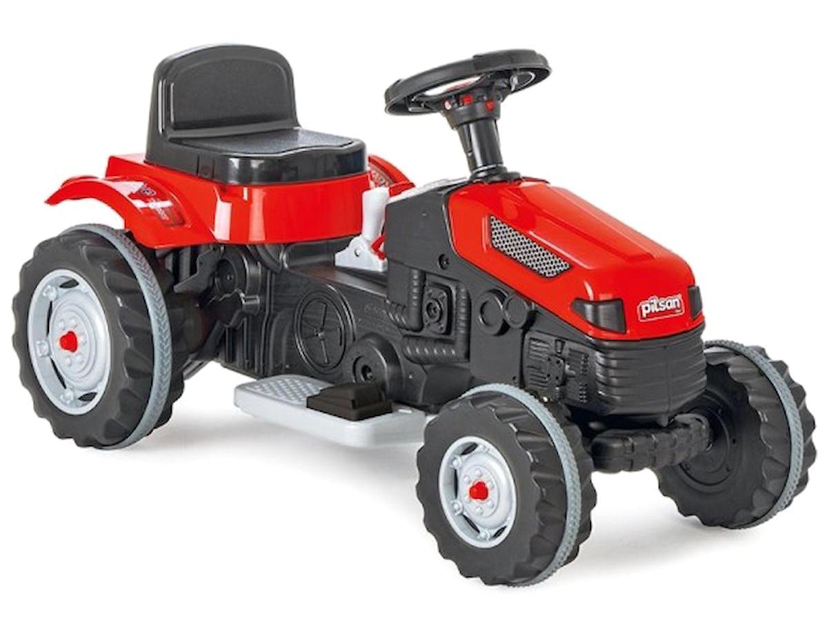 Pilsan 05-116 6 V Üstü Açık Tek Kişilik Akülü Traktör Kırmızı